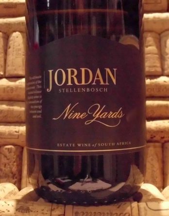 JORDAN NINE YARDS CHARDONNAY - Stellenbosch