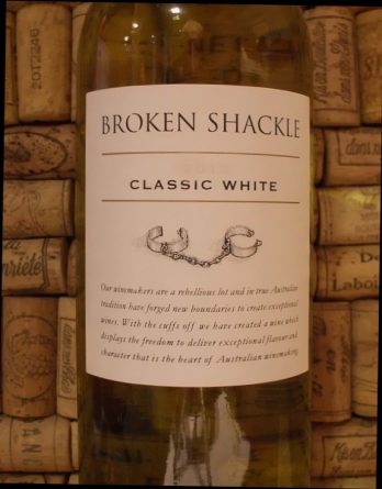 BROKEN SHACKLE CLASSIC WHITE - S.E. Australia