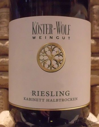 KOESTER-WOLF RIESLING HALBTROCKEN - Rheinhessen