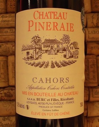 CHATEAU PINERAIE 'Tradition' - Cahors
