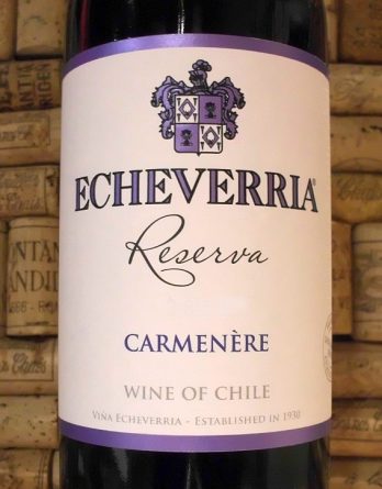 ECHEVERRIA CARMENERE RESERVA