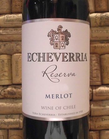 ECHEVERRIA MERLOT RESERVA