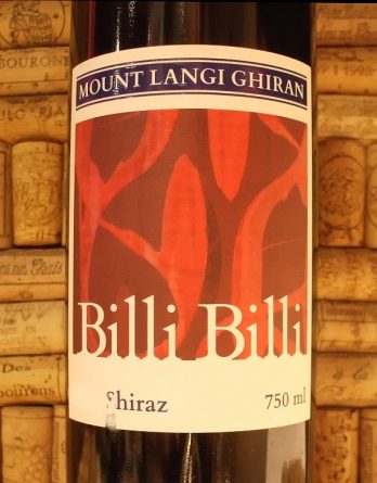 'BILLI BILLI' SHIRAZ - Mount Langi Ghiran