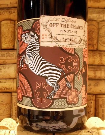 'OFF THE CHARTS' PINOTAGE - Bruce Jack, Breedekloof. W.Cape